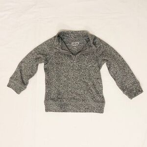 Jumping Beans 2T Grey Half Zip Sweatshirt